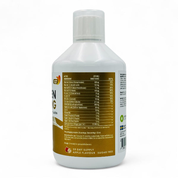 Swedish Nutra - SUGAR FREE Collagen 15,000mg | Best4uk