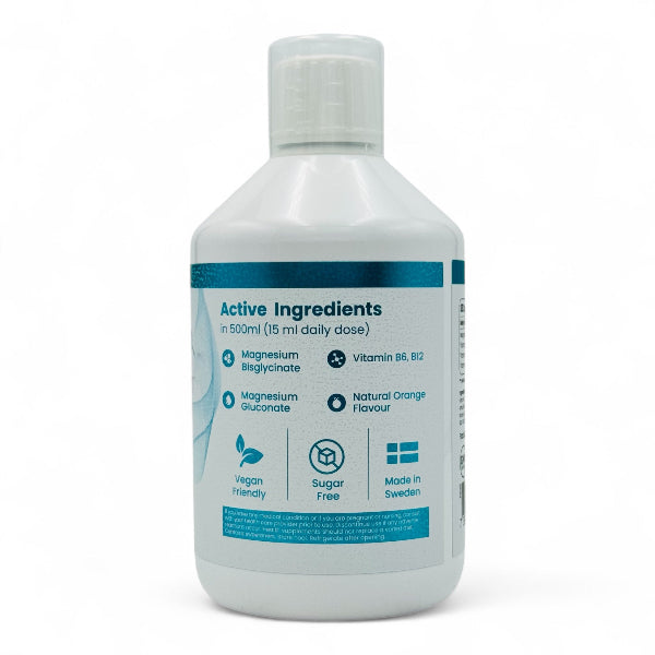 Swedish Nutra - SUGAR FREE Magnesium Bisglycinate Essentials 100 | Best4uk