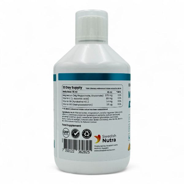 Swedish Nutra - SUGAR FREE Magnesium Bisglycinate Essentials 100 | Best4uk
