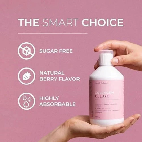 Swedish Collagen Deluxe "SUGAR FREE" 12,500mg | Best4uk