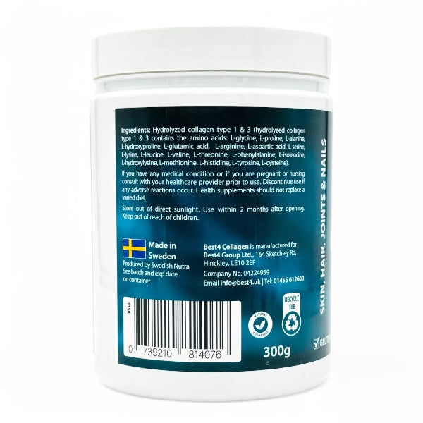 Best4 - Marine 2.2 Collagen Powder SUGAR FREE