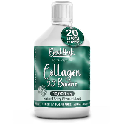 Best4uk - Bovine 2.2 Collagen "SUGAR FREE" Liquid Drink