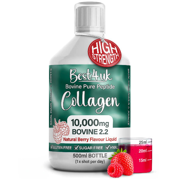 Best4uk - Bovine 2.2 Collagen "SUGAR FREE" Liquid Drink