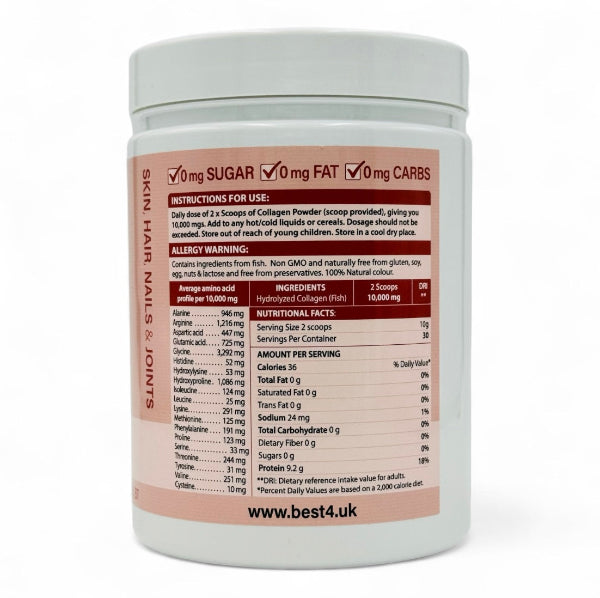 Best4 - Marine 2.2 Collagen Powder "SUGAR FREE"