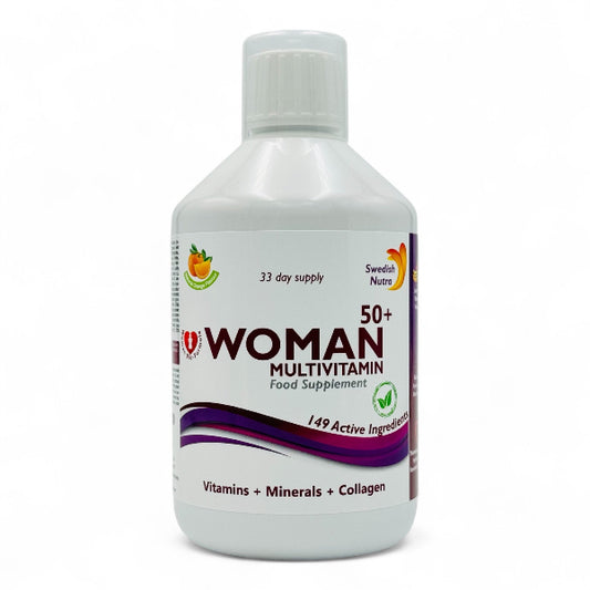 Swedish Nutra - Woman Multivitamin 50+ | Best4.uk