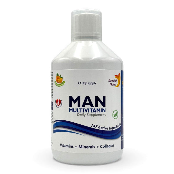 Swedish Nutra - Man Multivitamin Daily Supplement | Best4uk
