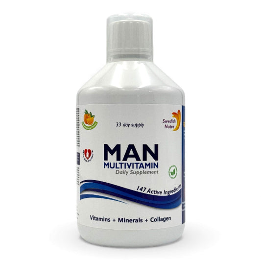 Swedish Nutra - Man Multivitamin Daily Supplement | Best4uk